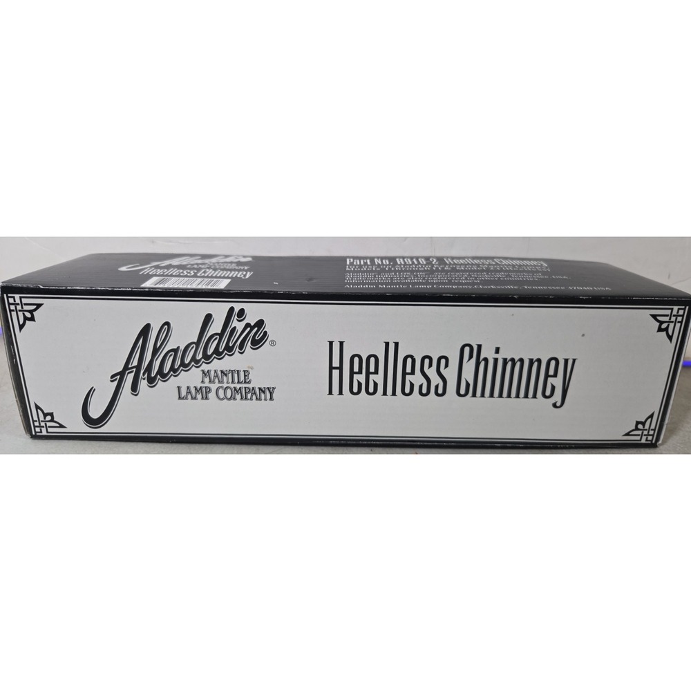 Aladdin Mantle Lamp Company HeelLess Chimney Model R-910-2 For Model 1-11 & 23